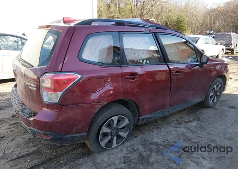 2017 Subaru Forester 2.5I z USA, uszkodzony, nr VIN JF2SJABC5HH462359